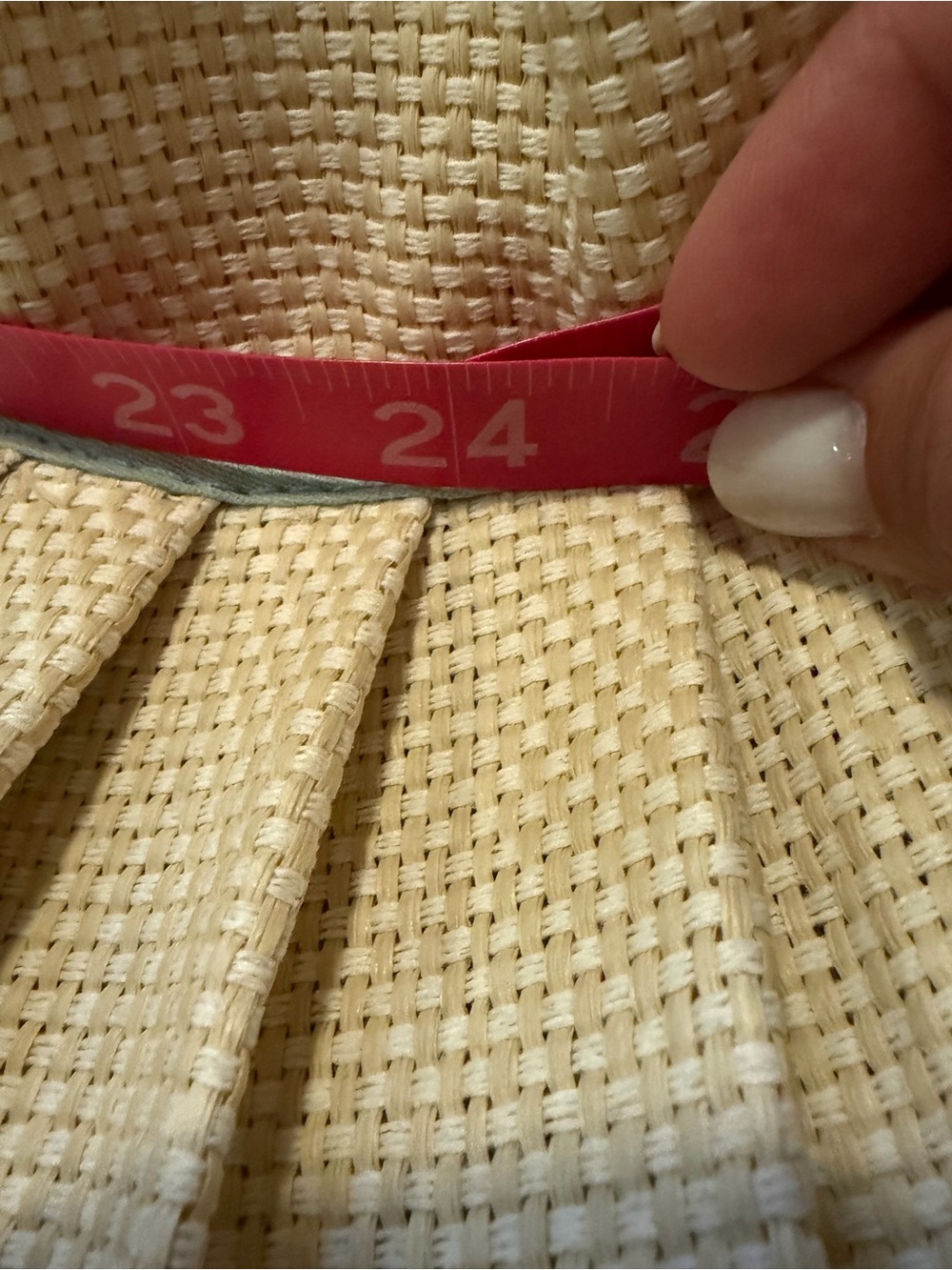 Pleated sun hat - Picture 4 of 4